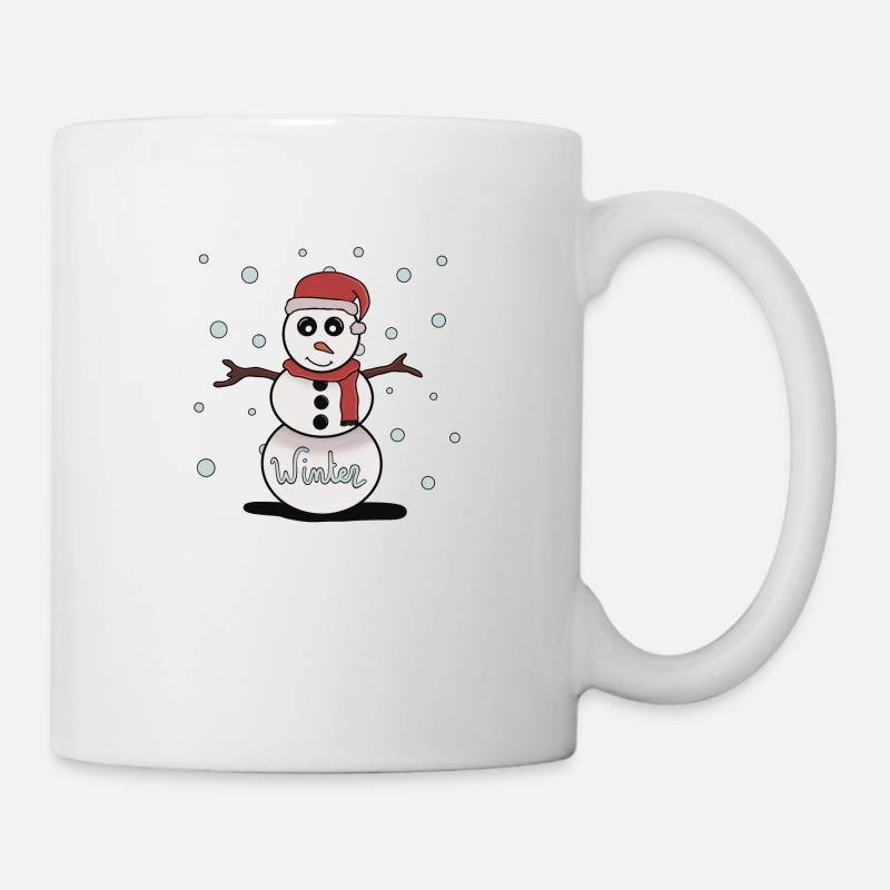 winter - Mug blanc - blanc