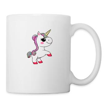 Licorne Créature Mythique Fille Licorne Licorne - Mug blanc - blanc - Droite
