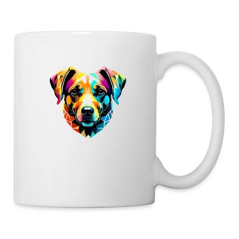 Propriétaire de chien Chien Propriétaire de chien Chien Chien de berger - Mug blanc - blanc - Droite