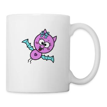 Chauve-souris - Mug blanc - blanc - Droite