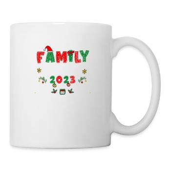 Funniest Family Christmas 2023 - Mug - white - Right