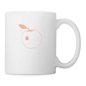 Pomme 2 - Mug blanc - blanc - Droite