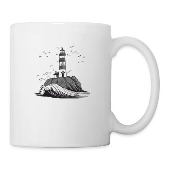 Breton Lighthouse #4 - Mug - white - Right