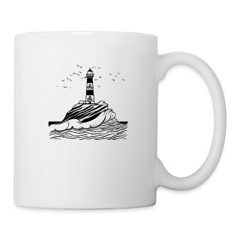 Breton Lighthouse #1 - Mug - white - Right
