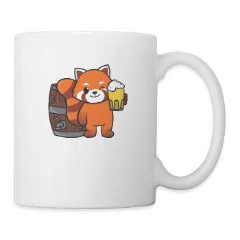 Barred Panda - Mug - white - Right