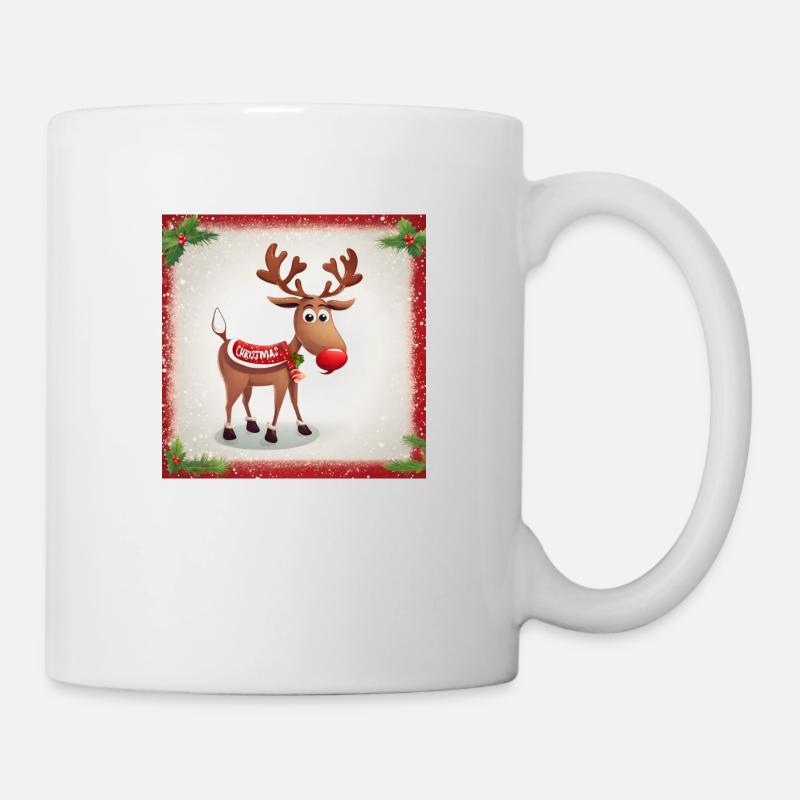 Noël de renne - Mug blanc - blanc