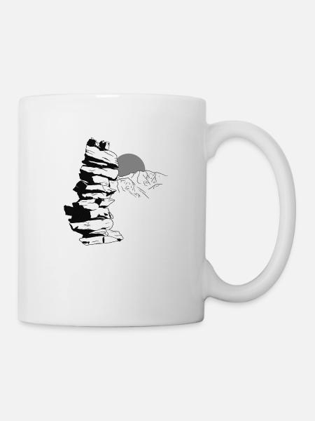 Tour de pierre - Mug blanc - blanc