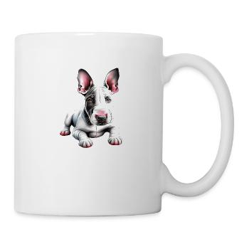Staffordshire Bullterrier Hundebesitzer Hunde - Tasse - Weiß - Rechts