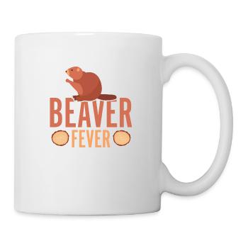Fièvre du castor Rongeur Animal - Mug blanc - blanc - Droite