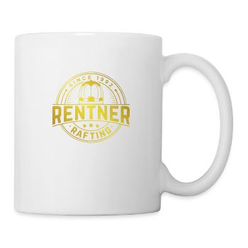 Rentner Rafting | Rundboote | Themenfahrt - Tasse - Weiß - Rechts