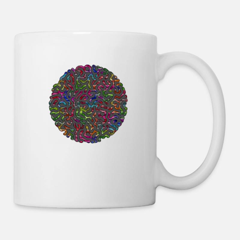 Labyrinth - Tasse - Weiß