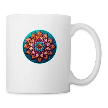 Mandala Blossom Relaxation - Mug - white - Right