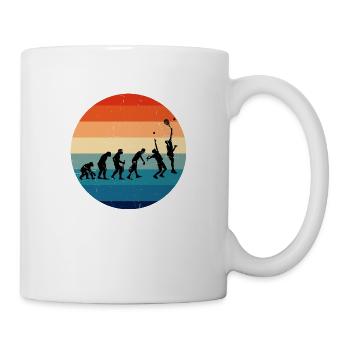 Paddle Paddle Racket Paddle Tennis Schlägersport - Mug - white - Right