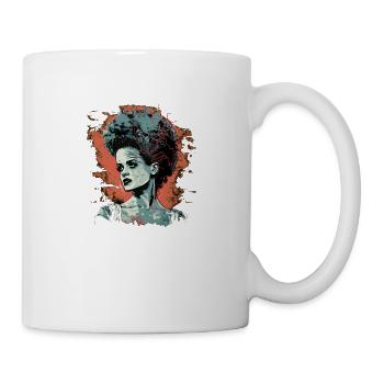 Braut des Monsters - Tasse - Weiß - Rechts