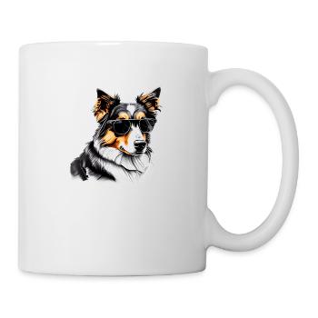 Australian Shepherd Dogs Dog Owner Dog - Mug - white - Right