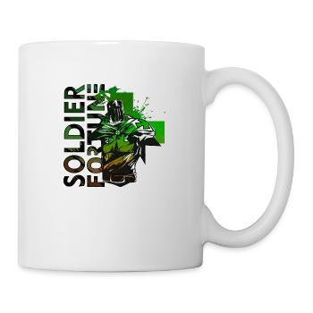 Soldat, Fortune, Militaire, Armée, Guerre, Cool, Marine, Combat - Mug blanc - blanc - Droite