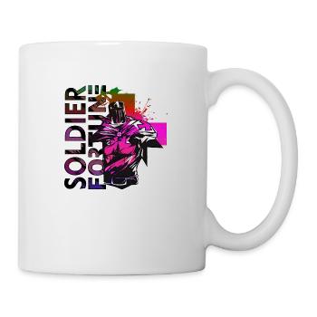 Soldat, Fortune, Militaire, Armée, Guerre, Cool, Marine, Combat - Mug blanc - blanc - Droite