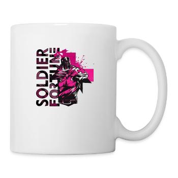 Soldier Fortune Military Army War Cool Navy Combat - Tasse - Weiß - Rechts
