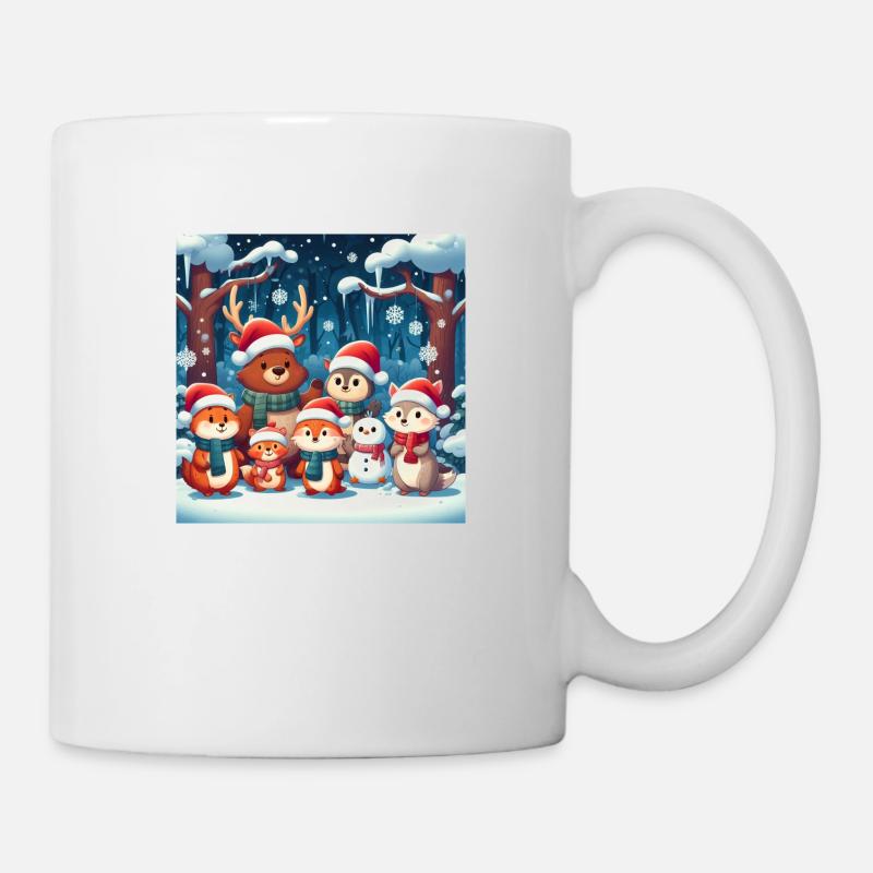 Christmas Animals - Mug - white