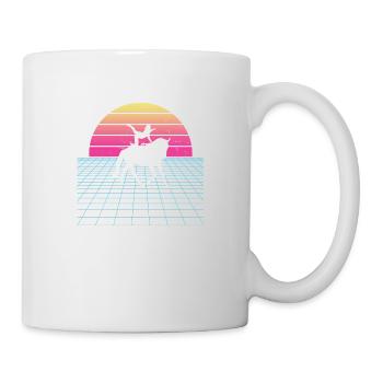 Discipline de voltige masculine - Mug blanc - blanc - Droite