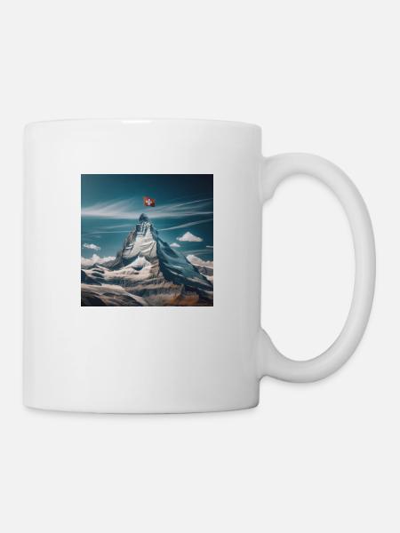 Matterhorn Switzerland Design - Mug - white