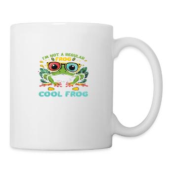 I ́m not a regular Frog im a cool Frog - Mug - white - Right