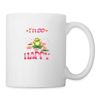 I´m so Frogging Happy - Tasse - Weiß - Rechts