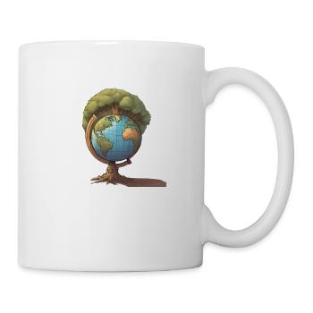 Nature Conservation - Our World & Trees (Climate) - Mug - white - Right