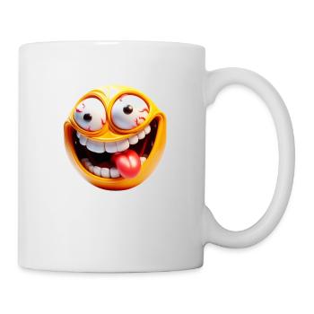 Grimace mentalement déséquilibrée XXIV - Mug blanc - blanc - Droite