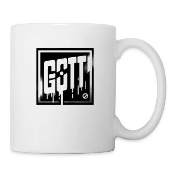 Gott-Logo - Tasse - Weiß - Rechts