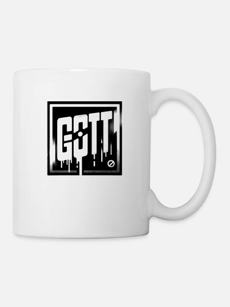 Gott-Logo - Tasse - Weiß