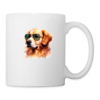 Cool Goldie - Tasse - Weiß - Rechts