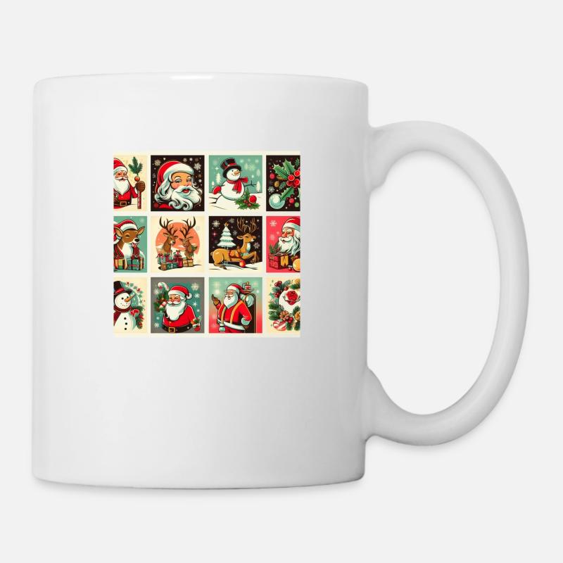 Cadre de Noël - Mug blanc - blanc