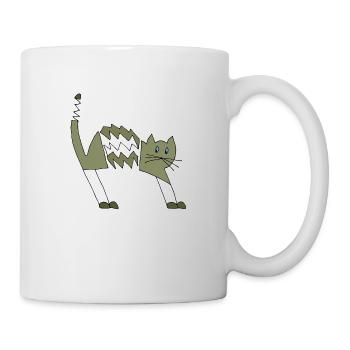 Cat - Mug - white - Right