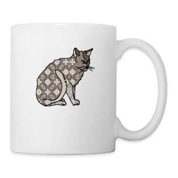 Cat - Mug - white - Right