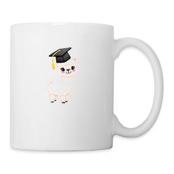 Bachelor Alpaga Graduate School Leaving Certificate Studies - Mug blanc - blanc - Droite