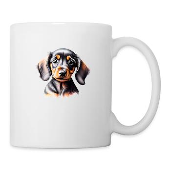 Dachshund Hund Dackelwelpe Hundehalter Hunde - Tasse - Weiß - Rechts