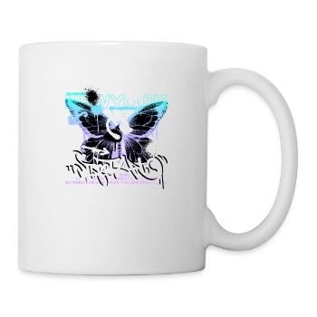 Colorful Butterfly Flowers Colorful Insect Dream Dream - Mug - white - Right