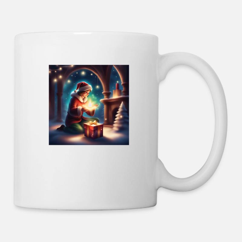 Weihnachtswunderland - Tasse - Weiß