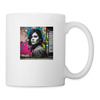 Eyes - Tasse - Weiß - Rechts