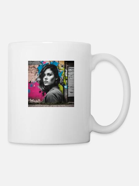Yeux - Mug blanc - blanc