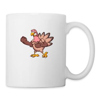 Turquie en colère - Mug blanc - blanc - Droite