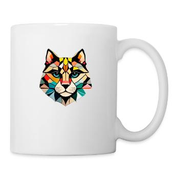 Chat domestique Chat Propriétaire Chat Chat Chat Siamois Chaton - Mug blanc - blanc - Droite