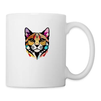 Chat Chat Siamois Chat Domestique Chaton Propriétaire Chat - Mug blanc - blanc - Droite