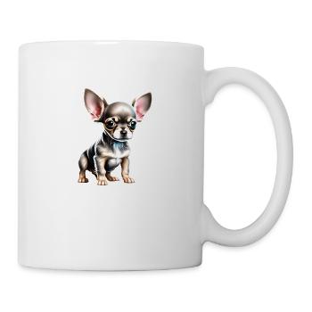 Chihuahua Dog Chihuahua Puppy Dog Owner - Mug - white - Right
