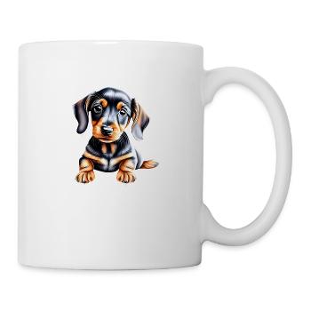 Dachshund Dog Dachshund Puppy Dog Owner Dogs - Mug - white - Right