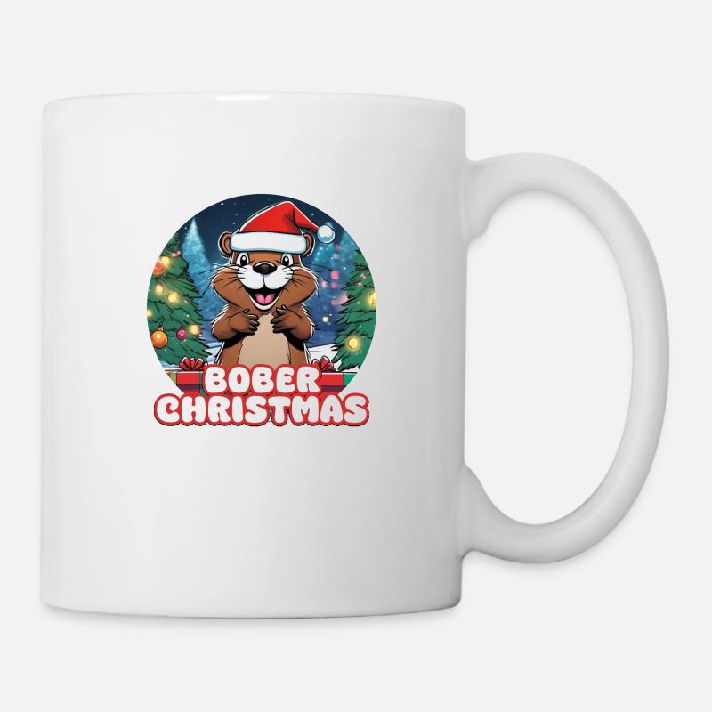 Bober Christmas - Mug - white