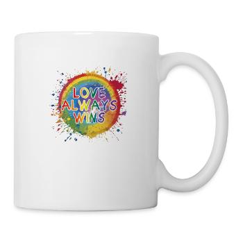 Love Wins - Mug - white - Right