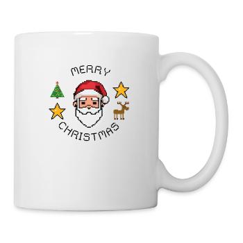 Frohe Weihnachten! - Tasse - Weiß - Rechts