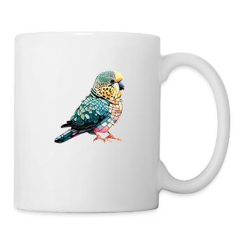 Perruche Propriétaire Oiseau Calopsitte - Mug blanc - blanc - Droite